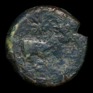 Campania, City of Cales, AE Unit, Apollo (Major Greek God) - c. 265 to 240 BCE - Greek World