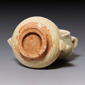 Qing Dynasty, Set of Two Celadon Glazed Miniature Incense Burners