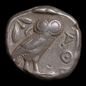 Attica, City of Athens, AR Tetradrachm, Owl & Athena - 480 to 404 BCE - Ancient Greece