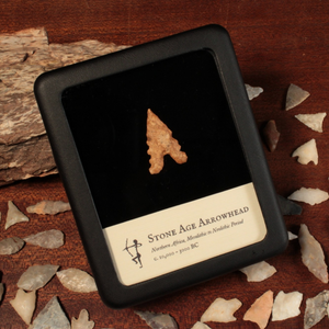 North African Stone Age Arrowhead, 1.1 inches - c. 10,000 to 3000 BCE - North Africa - 1/17/23 Auction