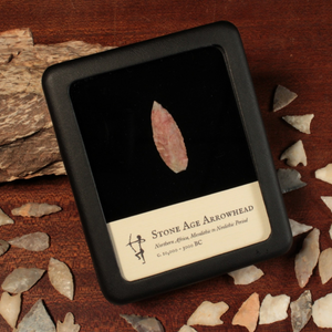 North African Stone Age Arrowhead, 1.3 inches - c. 10,000 to 3000 BCE - North Africa - 1/17/23 Auction