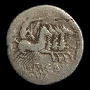 Rome, Republican Denarius, Roma // Victory in Chariot - 132 BCE - Roman Republic