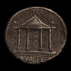 Rome, Silver Denarius, Jupiter / Capitoline Temple - 78 BCE - Roman Republic