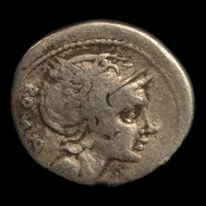 Rome, Silver Denarius, Roma / Victory in Chariot - 109 – 108 BCE - Roman Republic