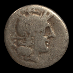 Rome, Silver Denarius, Roma / Victory in Chariot - 154 BCE - Roman Republic