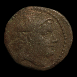 Rome, Bronze Semuncia, Mercury / Prow - 217 – 212 BCE - Roman Republic