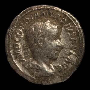 Rome, Silver Denarius, Emperor Gordian III (Rare Type) - 241 CE - Roman Empire