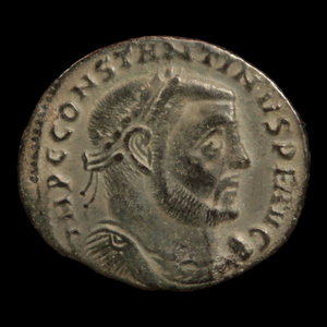 Rome, Emperor Constantine the Great, AE2 (Large), 24mm, Thessalonica Mint, Jupiter Reverse - 312 – 313 CE - Roman Empire