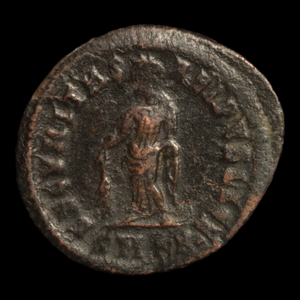 Rome, Emperor Helena (Mother of Constantine I), AE3, 20mm, Heraclea Mint, Securitas Reverse - 326 CE - Roman Empire