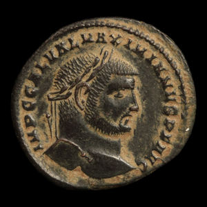 Rome, Emperor Galerius, AE1 (Large), 27mm, Heraclea Mint, Genius Reverse - 308 – 309 CE - Roman Empire
