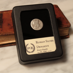 Rome, Silver Denarius, Roma / Victory in Chariot - 154 BCE - Roman Republic