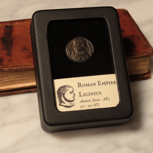 Rome, Emperor Licinius, Silver Washed AE3, 20mm, Antioch Mint, Jupiter Reverse - 317 – 320 CE - Roman Empire