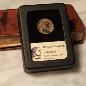Rome, Emperor Licinius, AE2 (Large), 22mm, Cyzicus Mint, Jupiter Reverse - 316 – 317 CE - Roman Empire