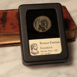 Rome, Emperor Galerius, AE1 (Large), 27mm, Heraclea Mint, Genius Reverse - 308 – 309 CE - Roman Empire