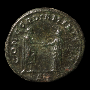 Rome, Antoninianus, Emperor Aurelian, Concordia Reverse - 270 – 275 CE - Roman Empire
