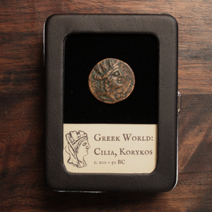 Greek World, Cilicia, Korykos, Tyche & Hermes - c. 100 – 50 BCE - Asia Minor (Turkey)