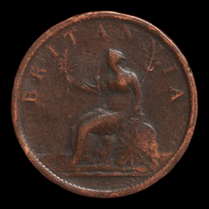 Britain, King George III, Halfpenny (4th Issue) - 1807 - British Empire