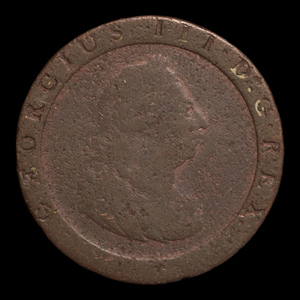 Britain, King George III, Cartwheel Penny - 1797 - British Empire