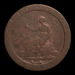 Britain, King George III, Cartwheel Penny - 1797 - British Empire