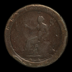 Britain, King George III, Cartwheel Penny - 1797 - British Empire