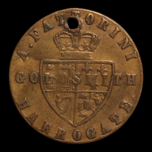 Britain, George III Spade Guinea Token (Goldsmith Advertisement) - 1800s - United Kingdom