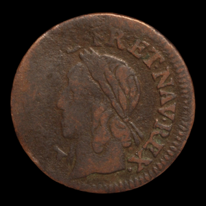 France, King Louis XIII, Double Tournois - 1643 - France