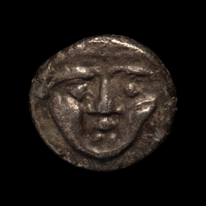 Greek World, Psidia, Selge, Obol, Gorgon (Medusa) & Athena - c. 350 – 300 BCE - Asia Minor (Turkey)