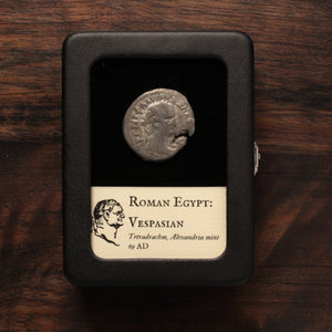 Roman Egypt, Emperor Vespasian, Billon Tetradrachm - 69 CE - Roman Empire