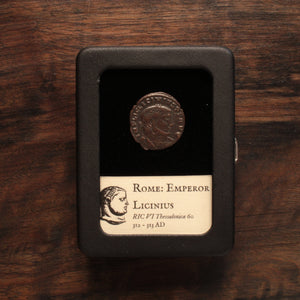 Rome, Emperor Licinius, Bronze AE3 (Jupiter Reverse) - 312 to 313 CE - Roman Empire