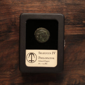 Seleucids, King Seleucus IV Philopator Bronze Serrate - c. 187 to 175 BCE - Seleucid Empire