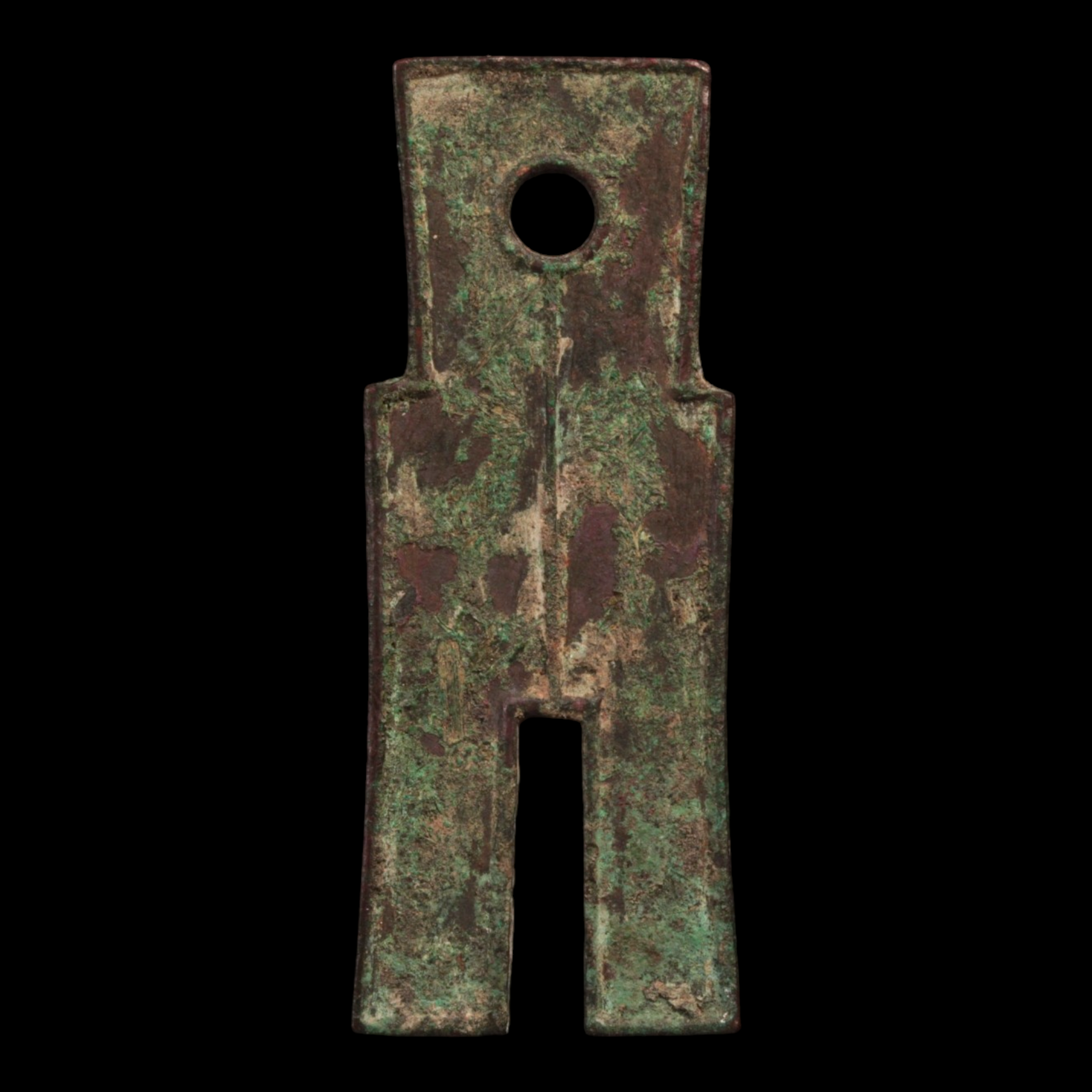 China, Xin Dynasty, Emperor Wang Mang, Spade Money - 14 CE - Imperial China