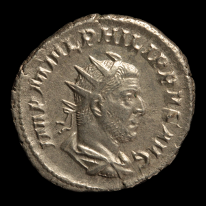 Rome, Emperor Philip the Arab Antoninianus, Aequitas Reverse - 244 to 247 CE - Roman Empire