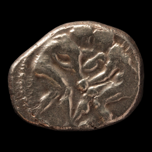 Pamphylia, Aspendos, Silver Stater (Wrestlers & Slinger) - c. 400 to 350 BCE - Ancient Greeks
