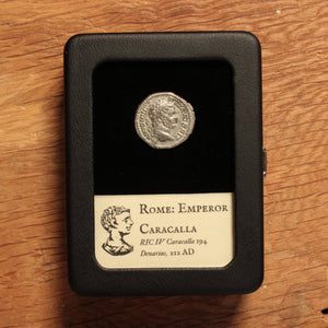 Rome, Emperor Caracalla Denarius, Serapis Reverse - 212 CE - Roman Empire