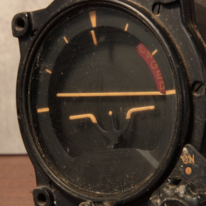 WWII Aircraft Instrument, Gyro Horizon Indicator (AN–5736–1) - 1940s - World War II