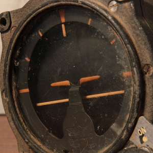 WWII Aircraft Instrument, Gyro Horizon Indicator (AN–5736–1) - 1940s - World War II