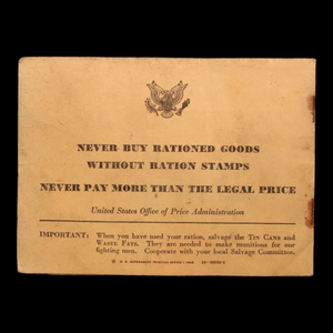 WWII US War Ration Books Three and Four - 1940s - World War II