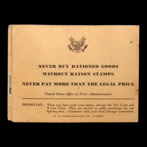 WWII US War Ration Books Three and Four - 1940s - World War II