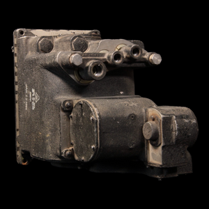 WWII Aircraft Instrument, Mark IV Autopilot Directional Gyro - 1940s - World War II