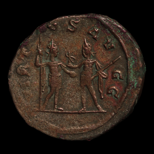 Rome, Emperor Valerian Antoninianus, Valerian & Gallienus on Reverse ...