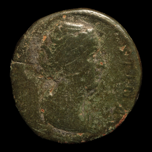 Rome, Empress Faustina the Elder, Large Bronze (Sesterius) - c. 138 to 140 CE - Roman Empire