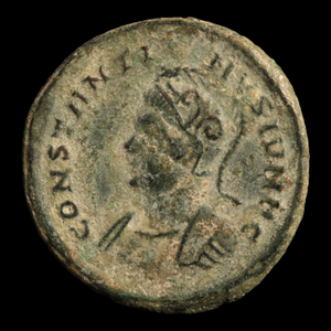 Rome, Emperor Constantine II (as Caesar), Bronze AE2, Altar Reverse - 323 to 324 CE - Roman Empire