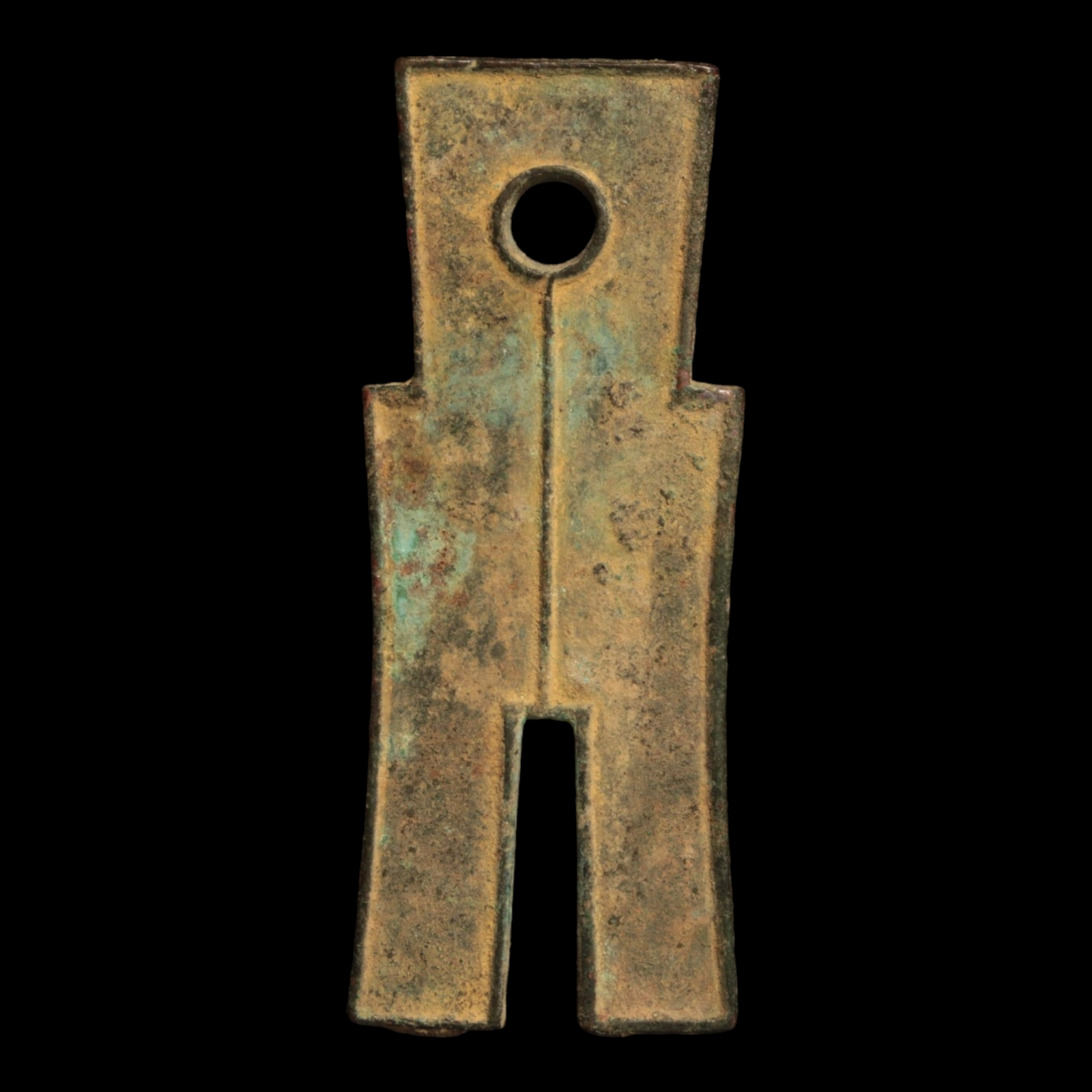 China, Xin Dynasty, Emperor Wang Mang, Spade Money - 14 CE - Imperial China