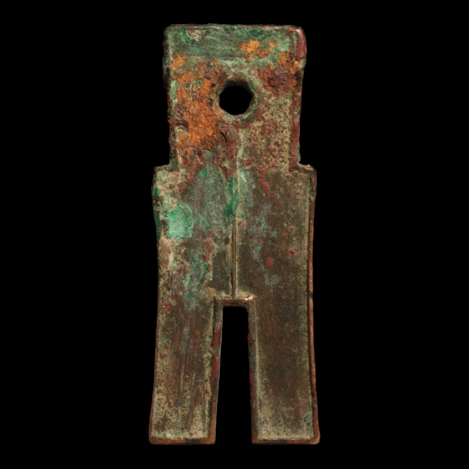 China, Xin Dynasty, Emperor Wang Mang, Spade Money - 14 CE - Imperial China