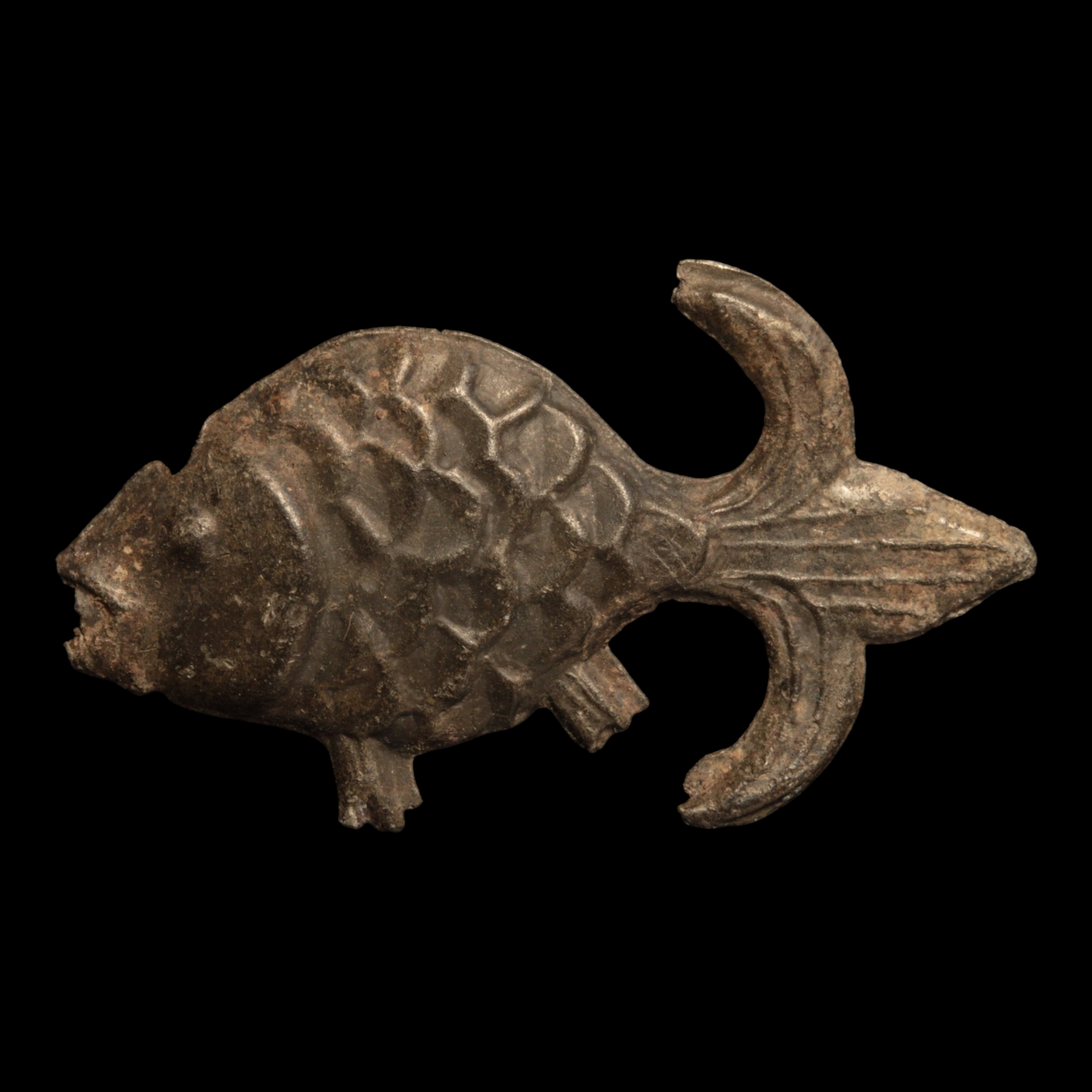 Tin Fish, Cast Ingot Money - c. 1400 to 1800 CE - Indonesia & Malaysia