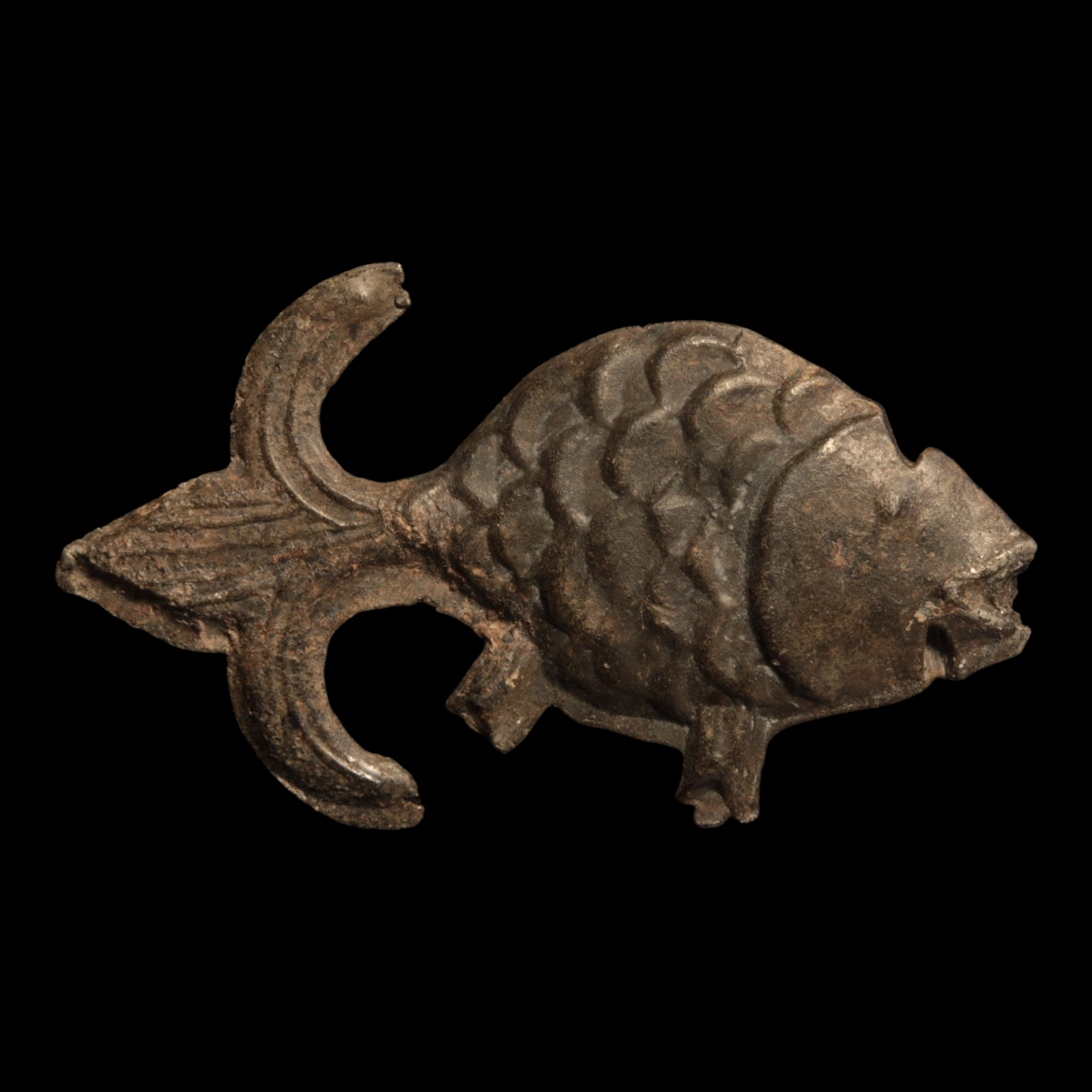Tin Fish, Cast Ingot Money - c. 1400 to 1800 CE - Indonesia & Malaysia