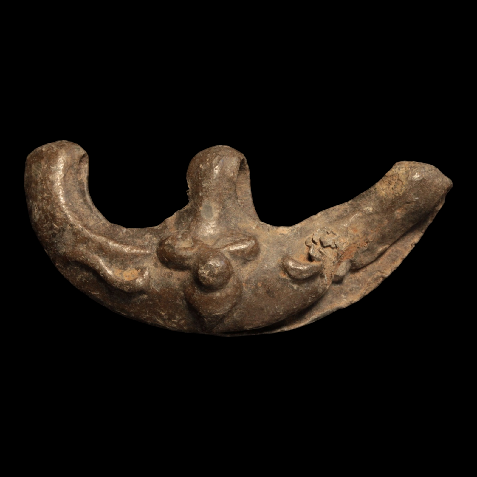 Tin Boat, Cast Ingot Money - c. 1400 to 1800 CE - Indonesia & Malaysia