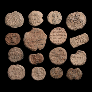 Byzantine Empire, Lead Document Seal - c. 500 to 1100 CE - Eastern Europe