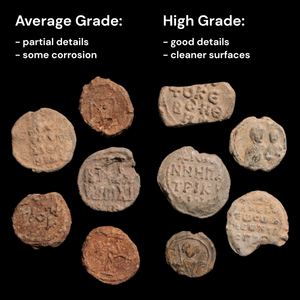 Byzantine Empire, Lead Document Seal - c. 500 to 1100 CE - Eastern Europe