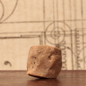 Roman Terracotta Pottery Piece, Female Head (0.8 inches) - c. 100 to 300 CE - Roman Empire